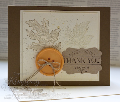 Kimberly Van Diepen Stampin Up demonstrator